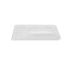 Black Base Rectangular 6-Compartment Container