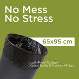 450 Pieces Heavy Duty Garbage Bag 30 Gallon Medium 65 x 95 CM