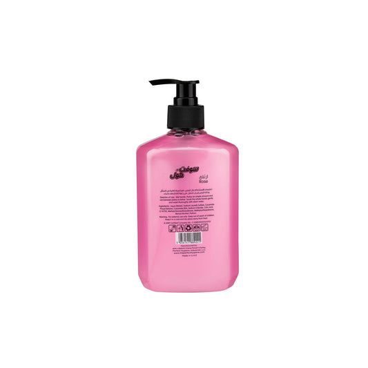 500 Ml Soft N Cool Liquid Hand Wash - Rose