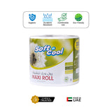 1 Piece 300 Meter Soft n Cool Paper Maxi Roll 1 Ply