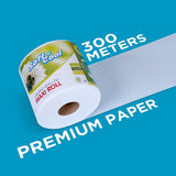 1 Piece 300 Meter Soft n Cool Paper Maxi Roll 1 Ply