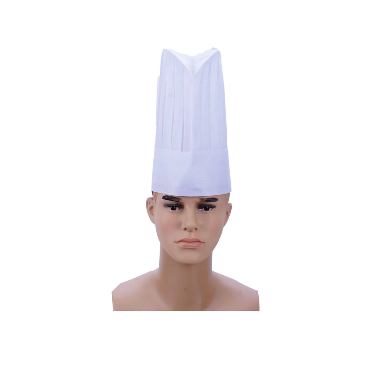 Non Woven Chef Hat 10 Inch White 50 Pieces