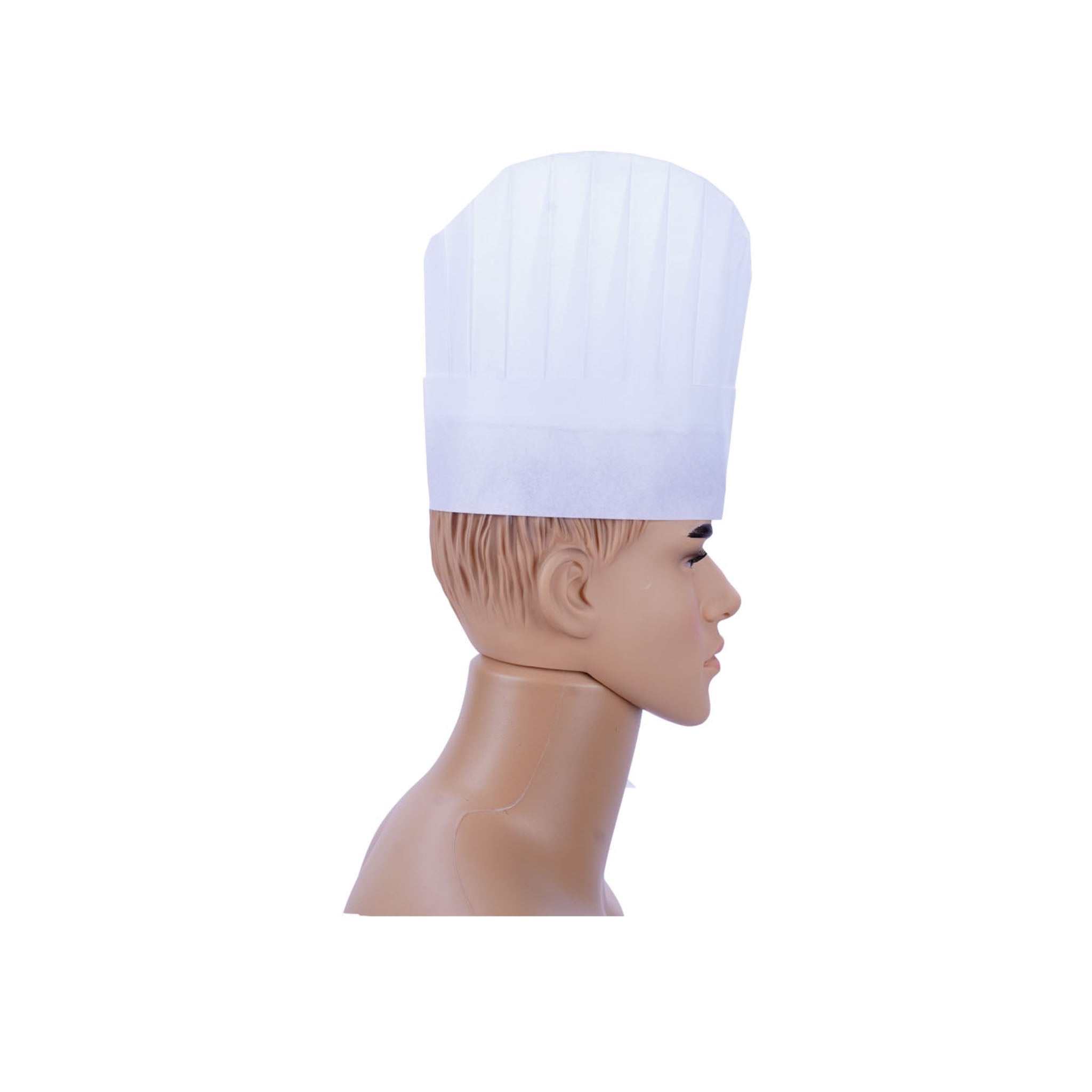 Non Woven White Chef Hat 10 Inch 