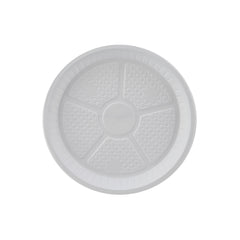 25 PCS ROUND PLASTIC PLATE 10”