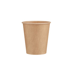 KRAFT SINGLE WALL PAPER CUP 6 Oz