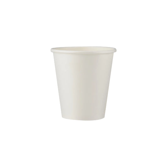 Heavy Duty White Single Wall Paper Cups 1000 Pieces