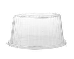 Gold Base Round Cake Container With Lid