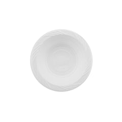 8 Oz Plastic White Bowl