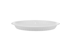 Hotpack | Round Plastic Plate 3-Compartment 10' | 500 Pieces - Hotpack Global