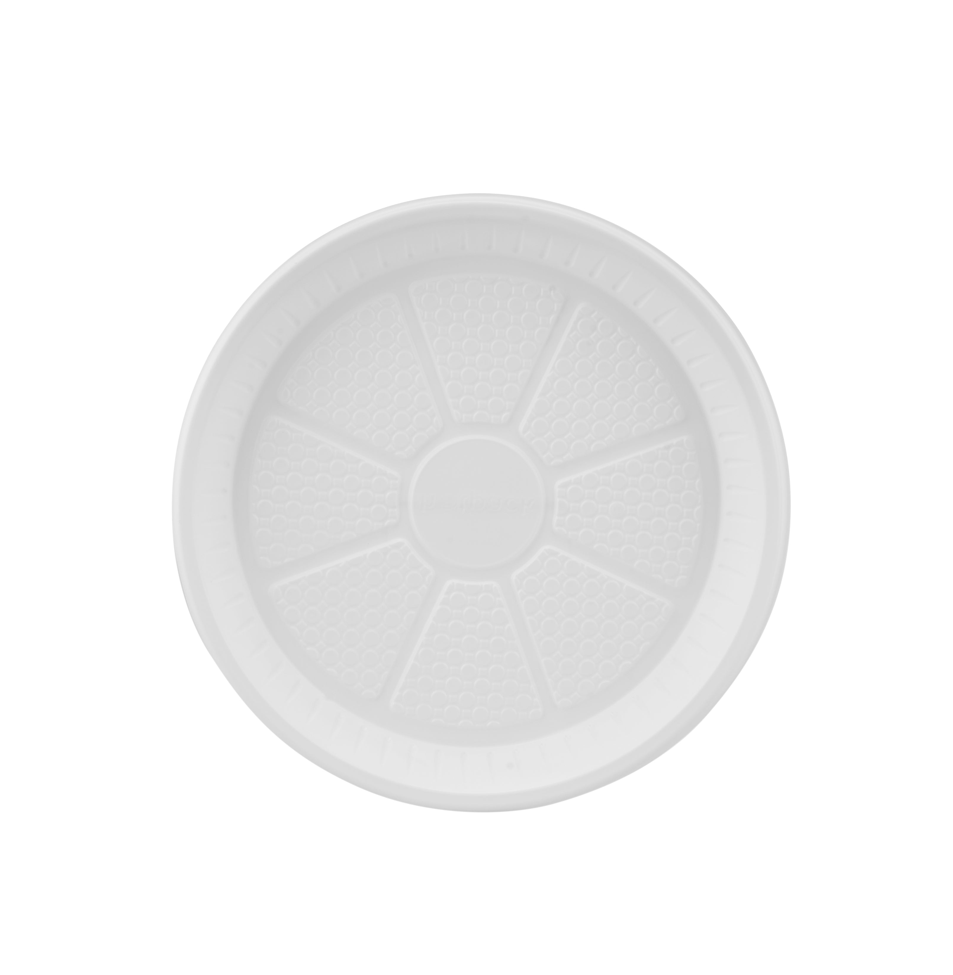 Hotpack | Round Plastic Plate 10' | 500 Pieces - Hotpack Global