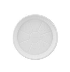 Hotpack | Round Plastic Plate 10' | 500 Pieces - Hotpack Global