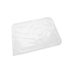 Black Base Rectangular 5-Compartment Container