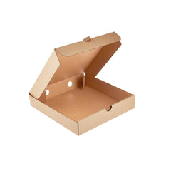 Brown Pizza Box
