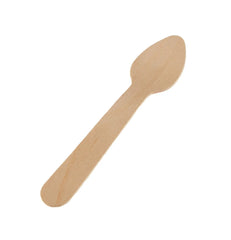 Disposable Wooden Ice Cream Spoon