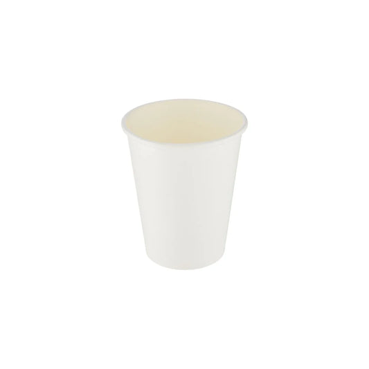 Hotpack 8 Oz White Single Wall Paper Cups - Hotpack Global