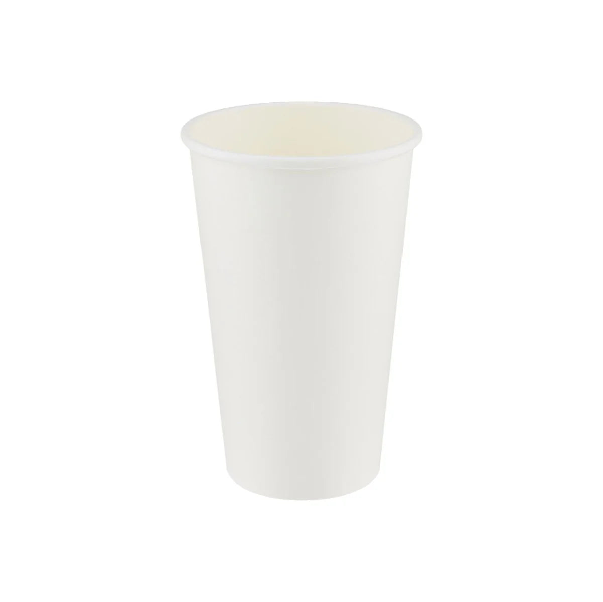 16 Oz White Single Wall Paper Cups