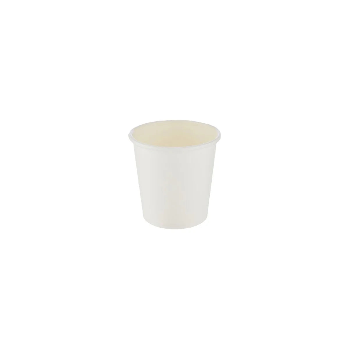 4 Oz White Single Wall Paper Cups - Hotpack Global