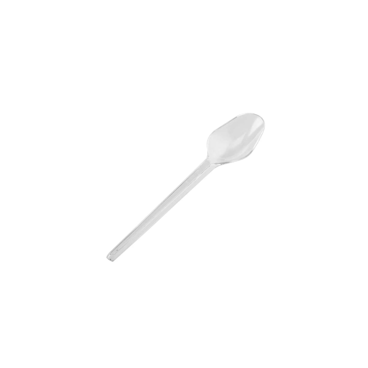 2000 Pieces Clear Plastic Tea Spoon (40PKT X50 PCS)