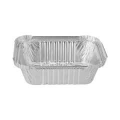 1000 Pieces Aluminium Container 127x100x35mm