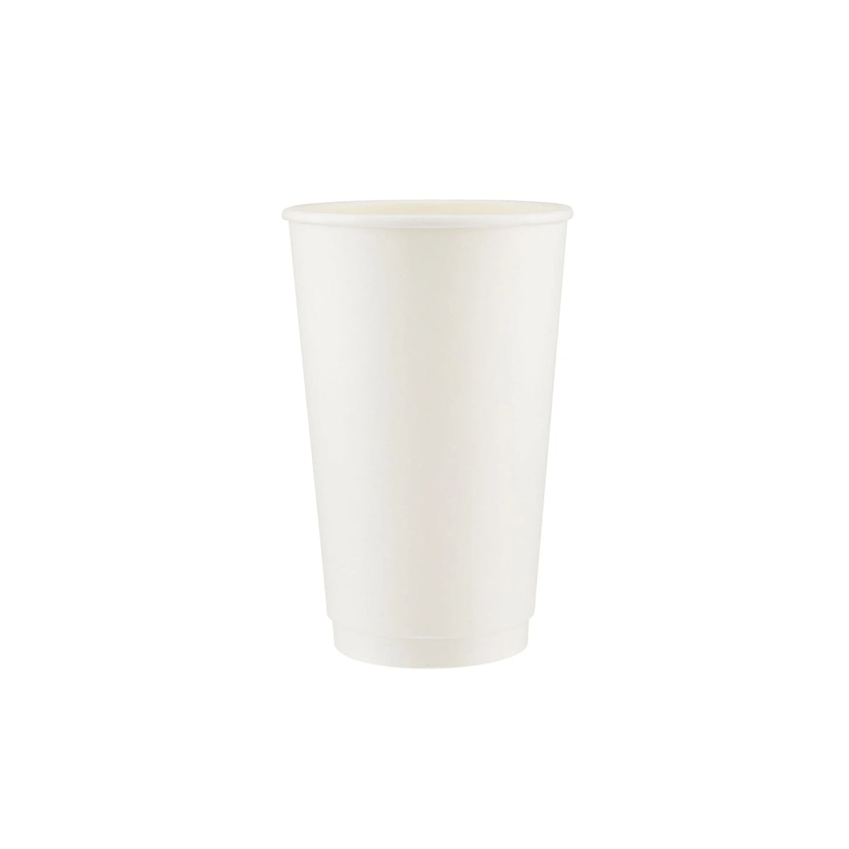 500 Pieces 16 Oz White Double Wall Paper Cups