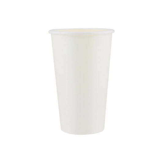 1000 Pieces 16 Oz White Single Wall Paper Cups