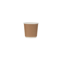 4 Oz Kraft Double Wall Paper Cups