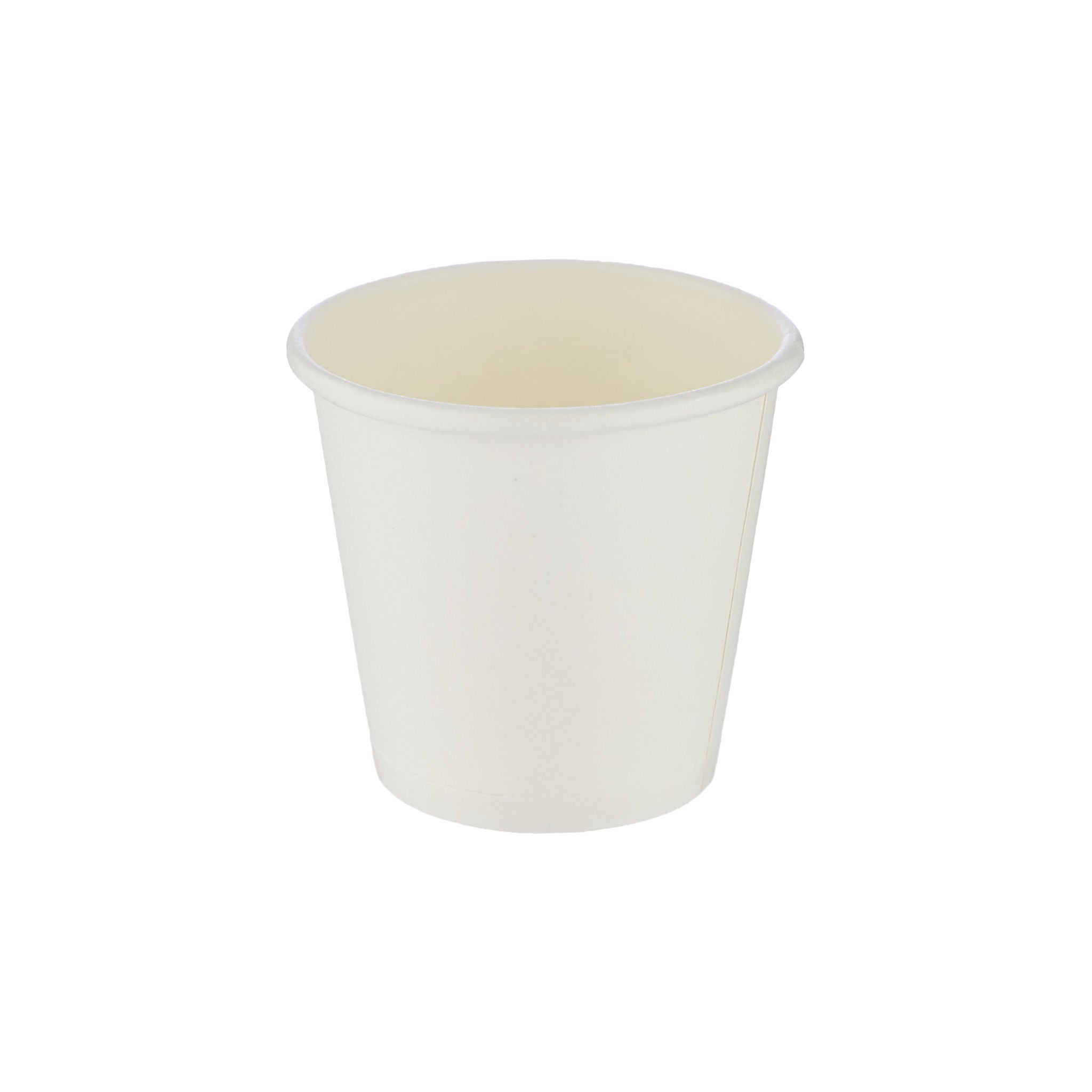 2.5 Oz White Single Wall Qahwa Paper Cups