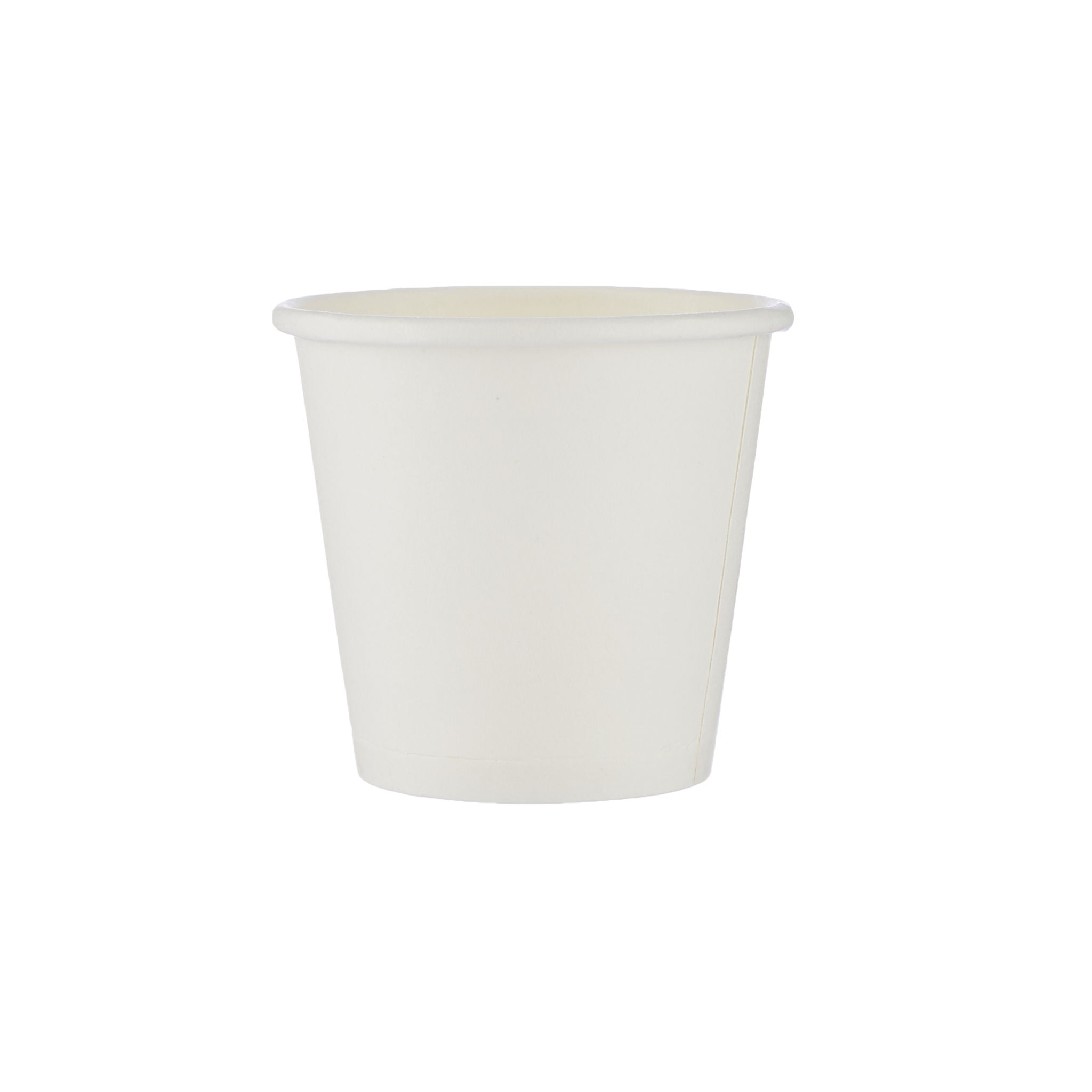 2.5 Oz White Single Wall Qahwa Paper Cups