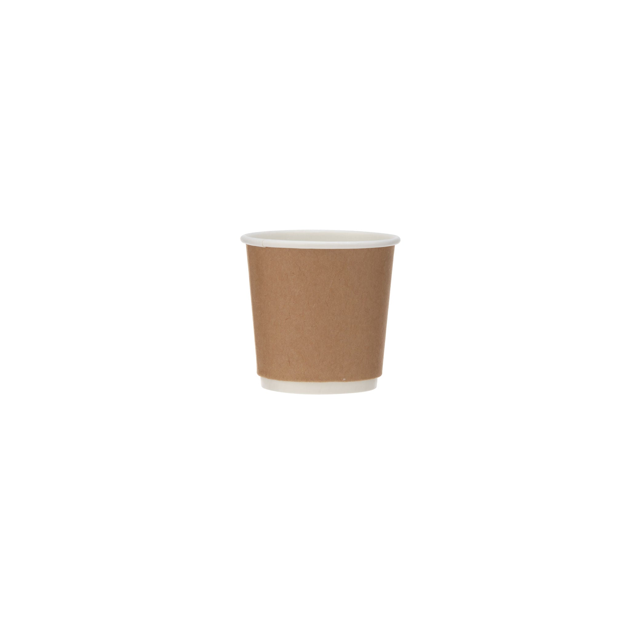 4 Oz Kraft Double Wall Paper Cups 1000 Pieces - Hotpack Global