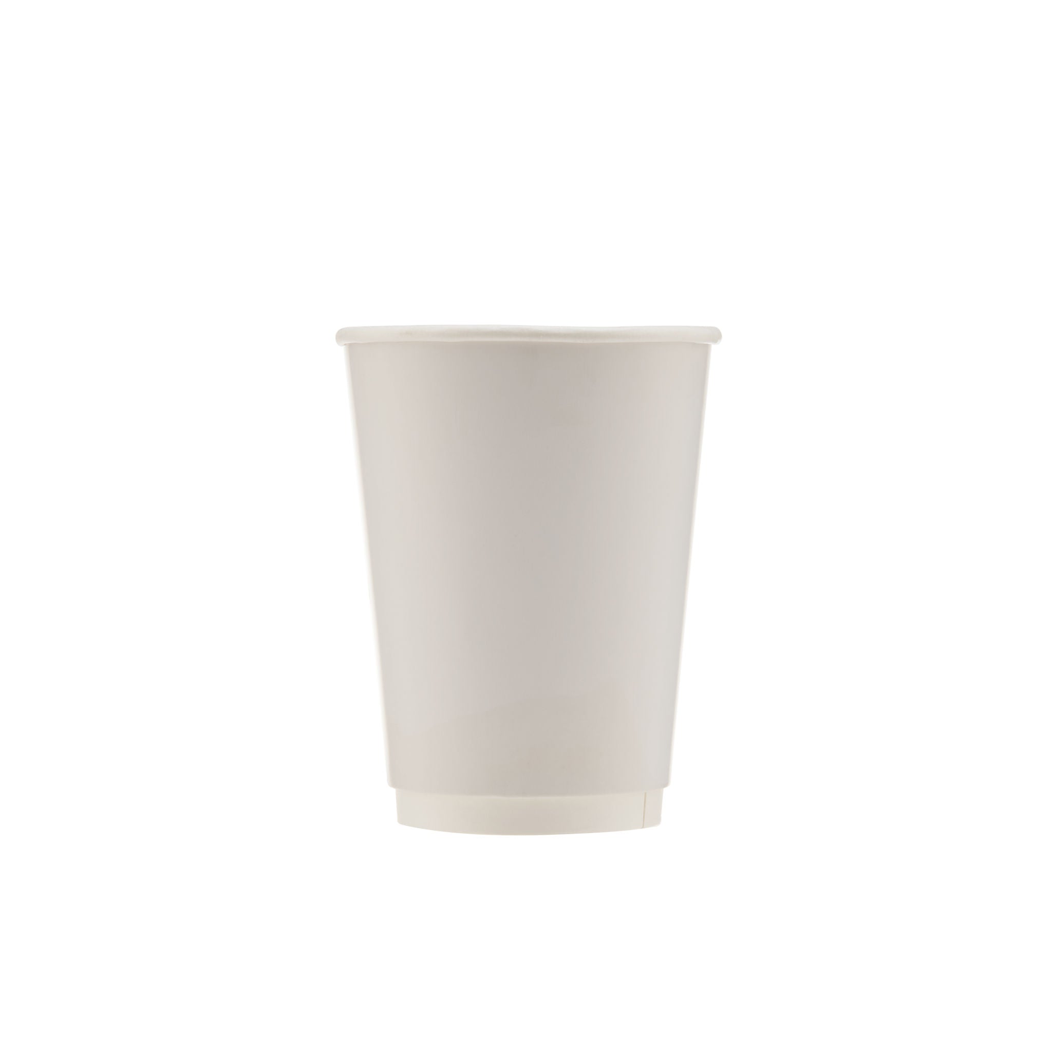 12 Oz White Double Wall Paper Cups 500 Pieces - Hotpack Global