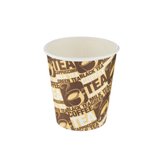 6.5 Oz Printed Single Wall Paper Cups 1000 Pieces - Hotpack Global