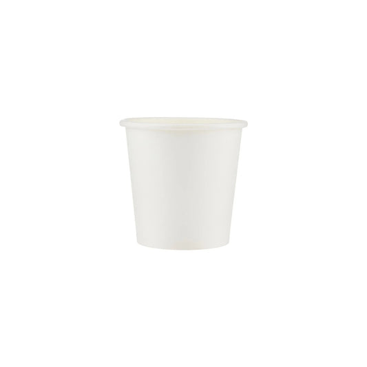 6.5 Oz White Single Wall Paper Cups 1000 Pieces - Hotpack Global