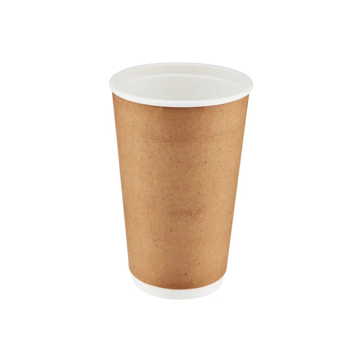 16 Oz Kraft Double Wall Paper Cups 500 Pieces - Hotpack Global