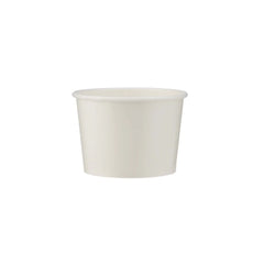 Paper Ice Cream Cup White