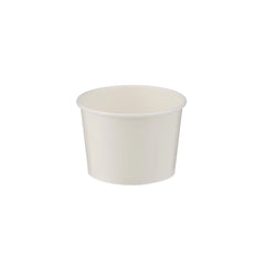 Paper Ice Cream Cup White