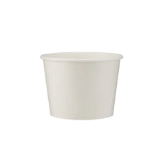 Paper Ice Cream Cup White