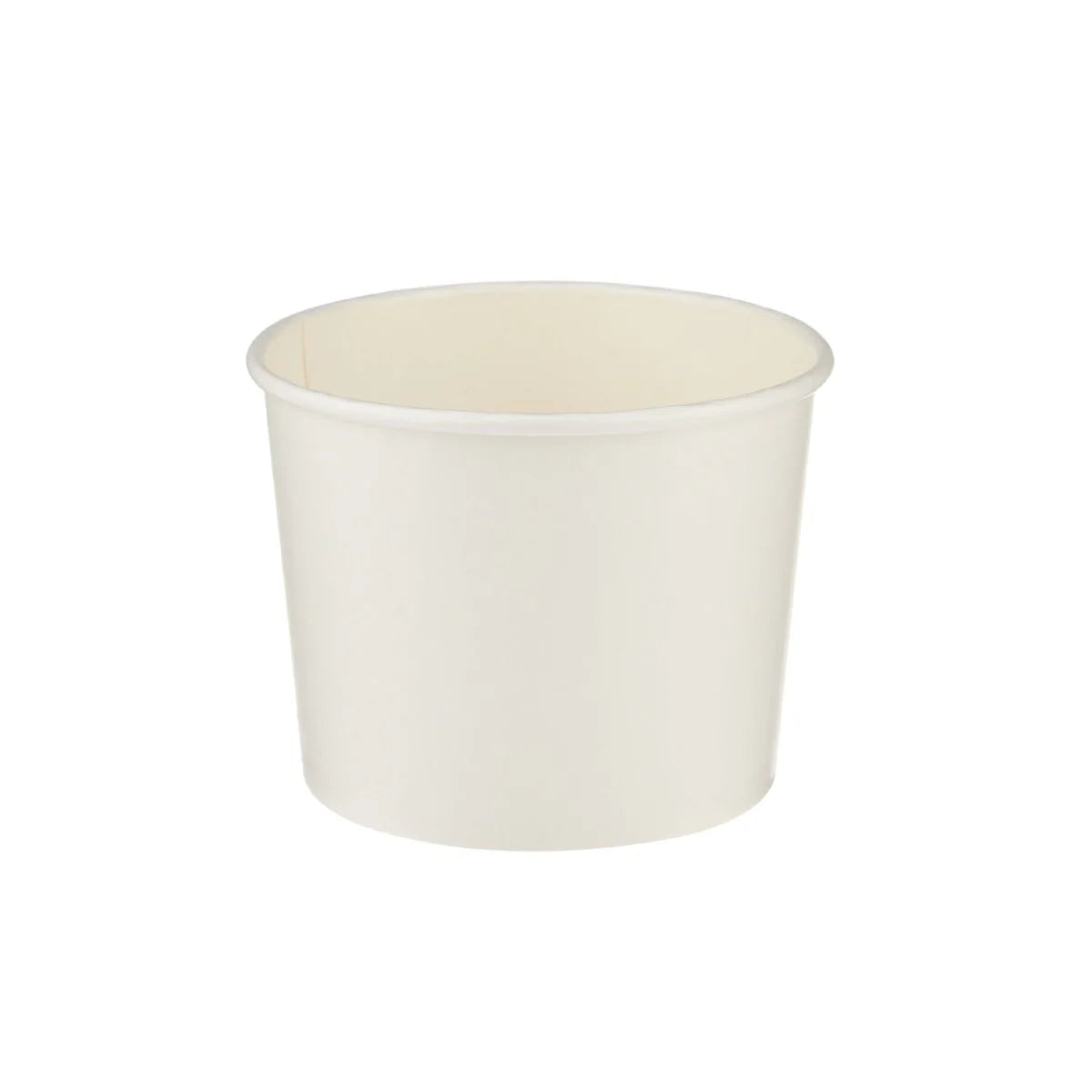 Paper Soup Bowl White