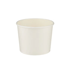 Paper Soup Bowl White