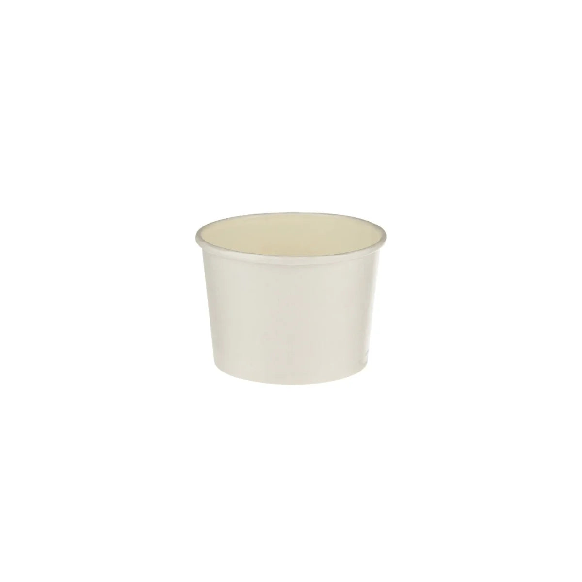 Paper Soup Bowl White