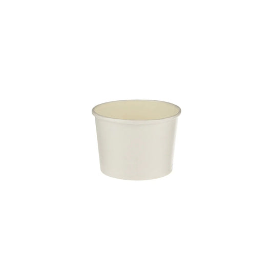 Paper Soup Bowl White