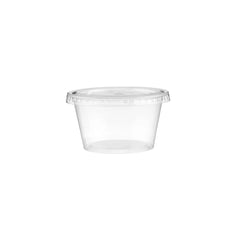 PP Clear Portion Cup with Lid