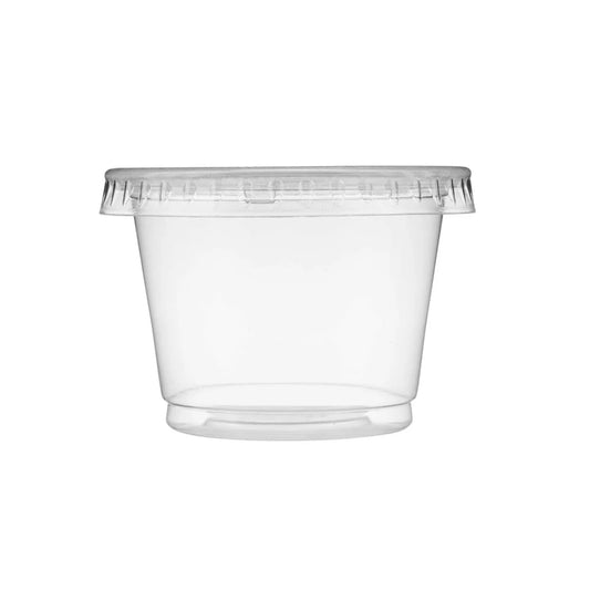 PP Clear Portion Cup with Lid