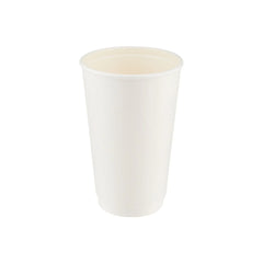 16 Oz White Double Wall Paper Cups