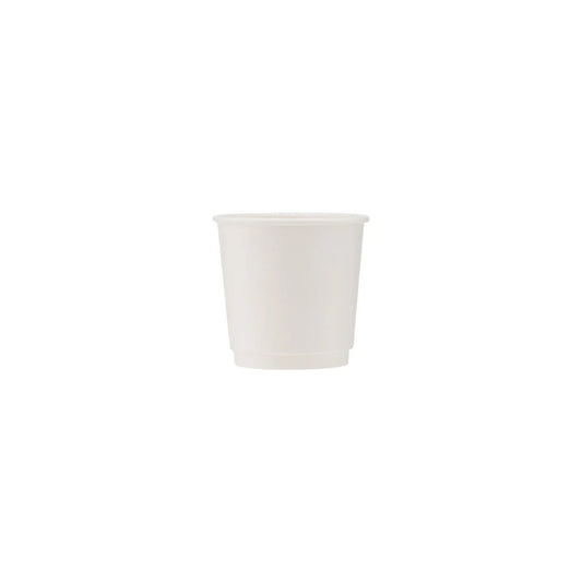 4 Oz White Double Wall Paper Cups - Hotpack Global