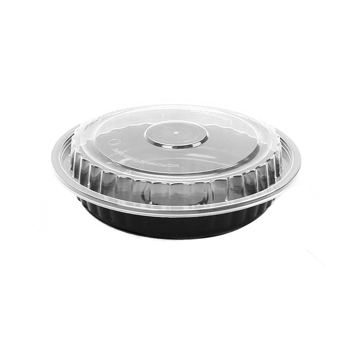 Hotpack | Black Base Round Container 12 oz Base Only | 300 Pieces - Hotpack Global