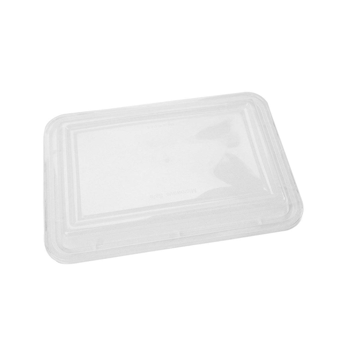 300 Pieces Black Base Rectangular Container 38 Oz