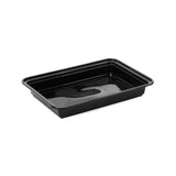 Hotpack | Black Base Rectangular Container 58 oz Base Only | 150 Pieces - Hotpack Global