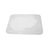 Black Base Rectangular Container 58 Oz 150 Pieces - Hotpack Global