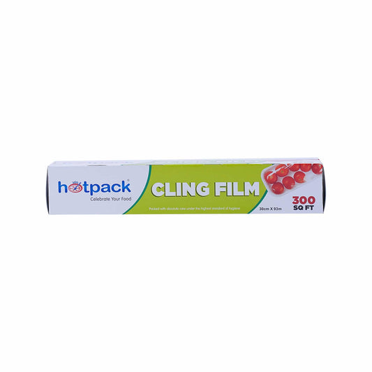 Hotpack | Food Wrap Cling Film 300 Sqft (30 cm x 93 mtr) | 12 Pieces - Hotpack Global