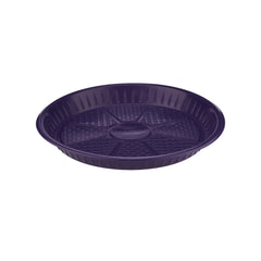 500 Pieces Color Round Plastic Plate 7 Inch